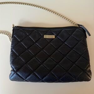 Kate Spade Black Quilted Crossbody Bag